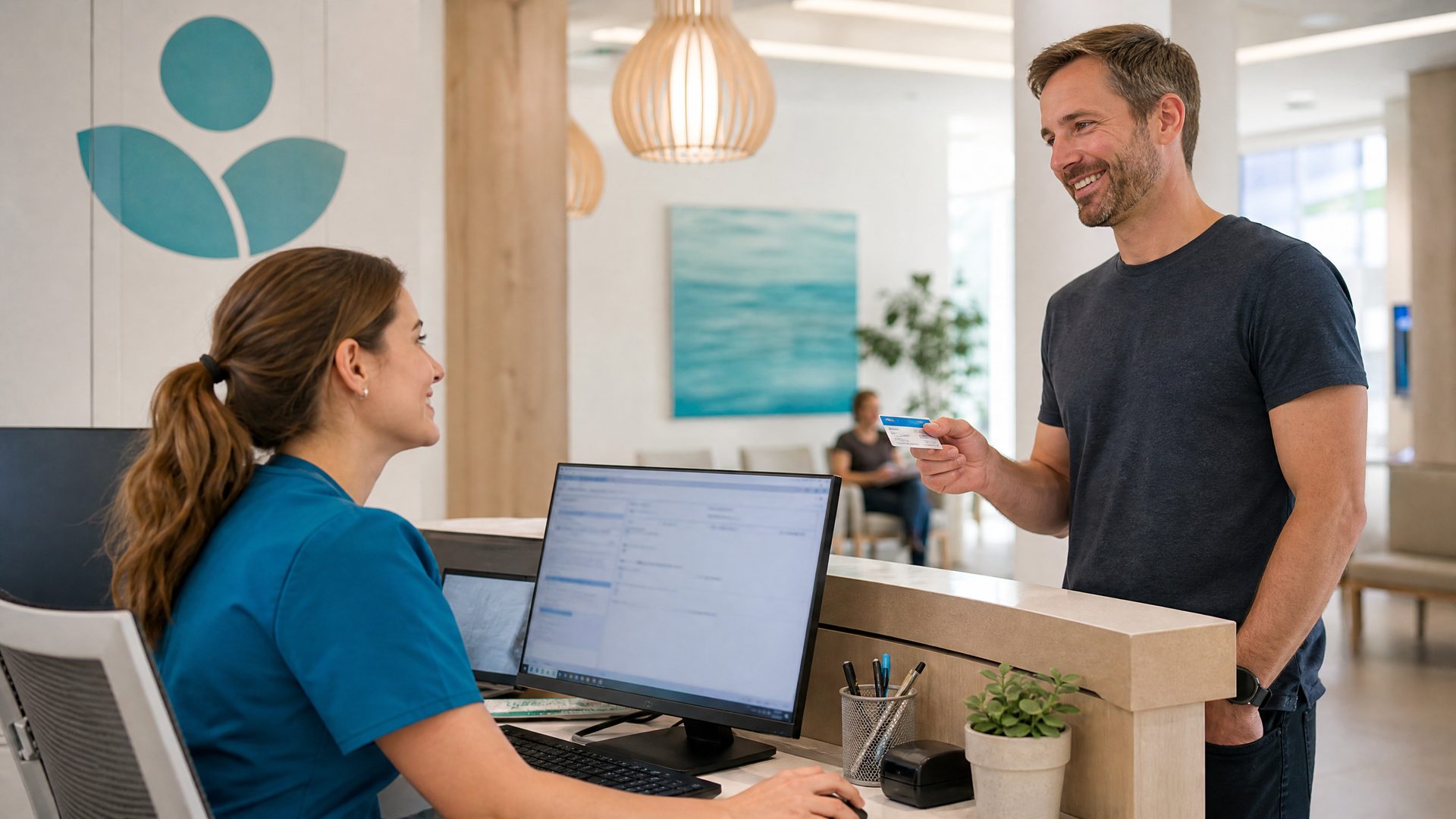 Direct billing an RMT appointment at a Keswick clinic
